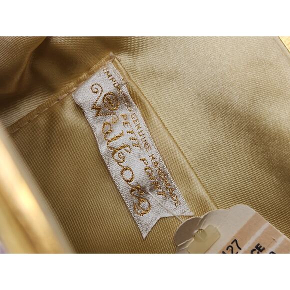 Vintage Walborg France Tapestry Embroidery Evening Handbag Purse - Picture 10 of 14